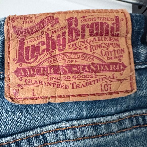 Lucky Brand Sweet N Low Bootcut Jeans Size 12 31 - Picture 5 of 10